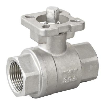 2pc Ball Valve With ISO5211 Mounting Pad