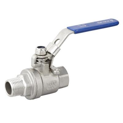 2pc Stainless Steel Ball Valve Female and Male